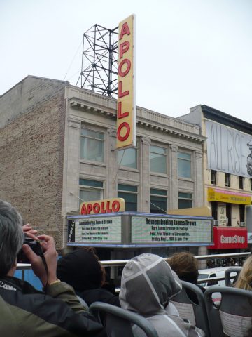 The Apollo Theatre in Harlem
