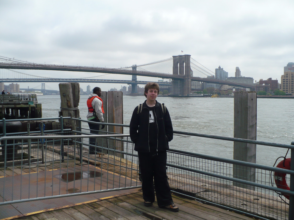 Me at the Brooklyn Bridge
