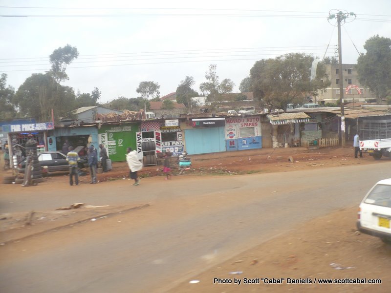 Stalls near Nairobi