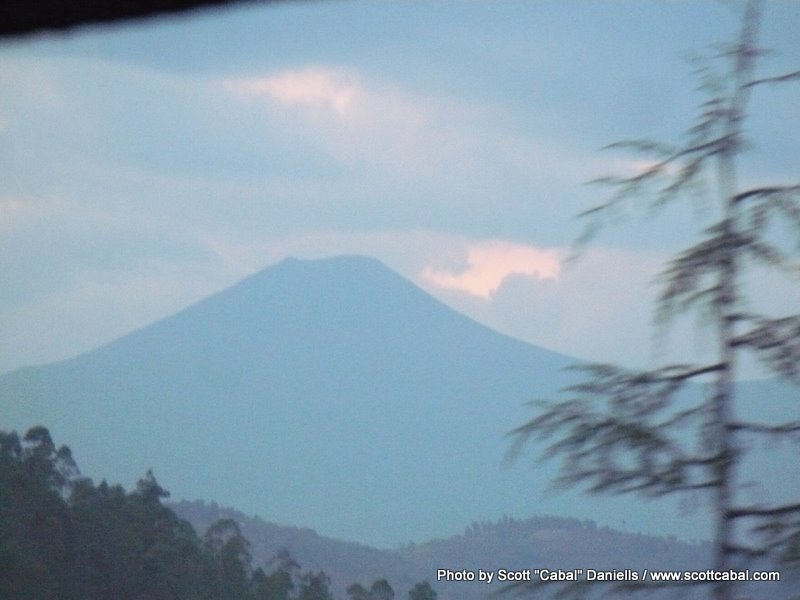 A Volcano close to Ruhengeri