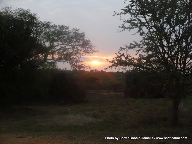 Sunrise at Lake Mburo NP