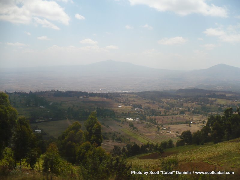 A view of the Great Rift Valley