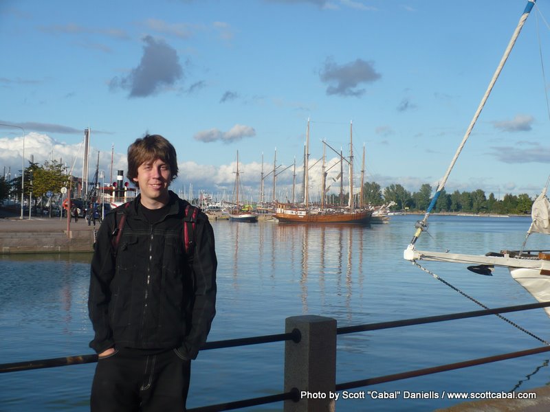 Me at Helsinki Harbour