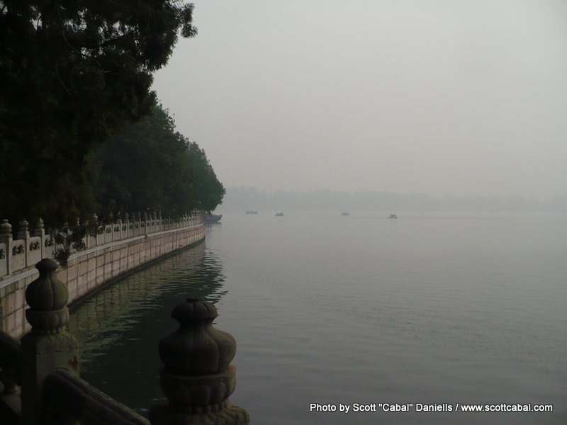 The lake next to The Summer Palace