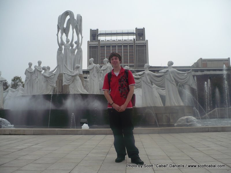 Me at the fountains