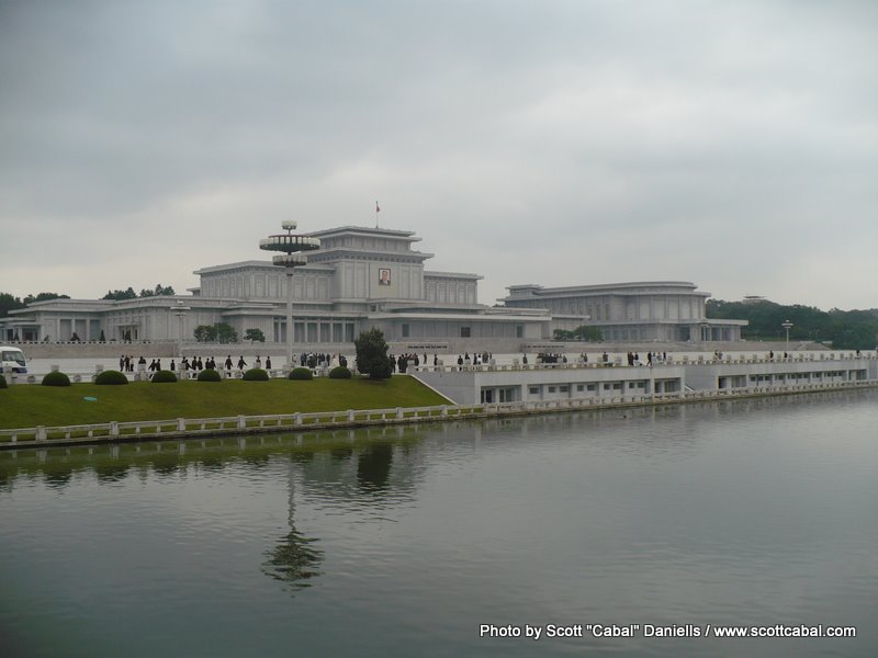 Kumsusan Memorial Palace - resting place of Kim il-Sung