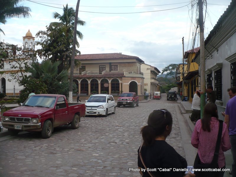 The centre of Copan