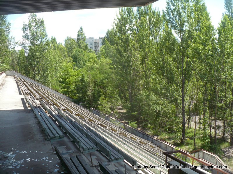 Pripyat Stadium stands