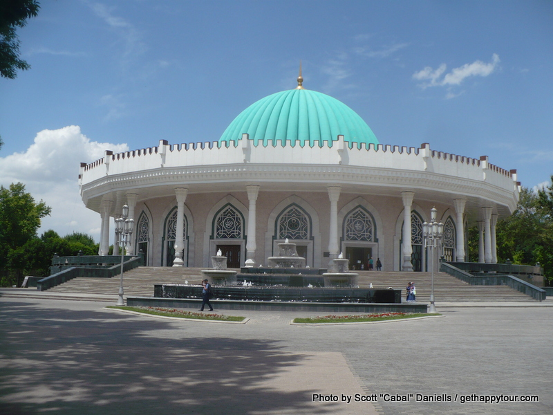 Walking around Tashkent