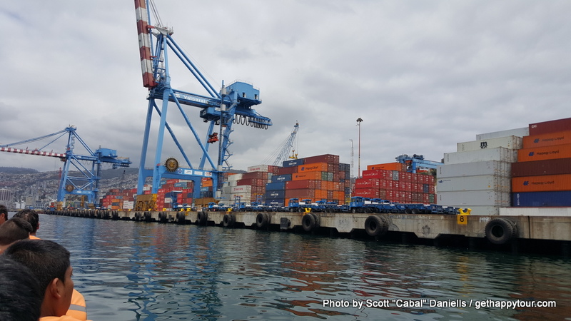 Cargo port in Chile