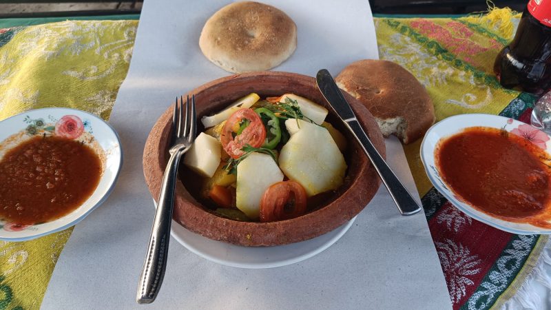 A photo of the Tagine I had on my first day in Marrakech