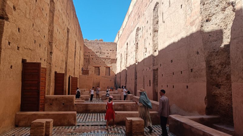 The Badi Palace in Marrakech