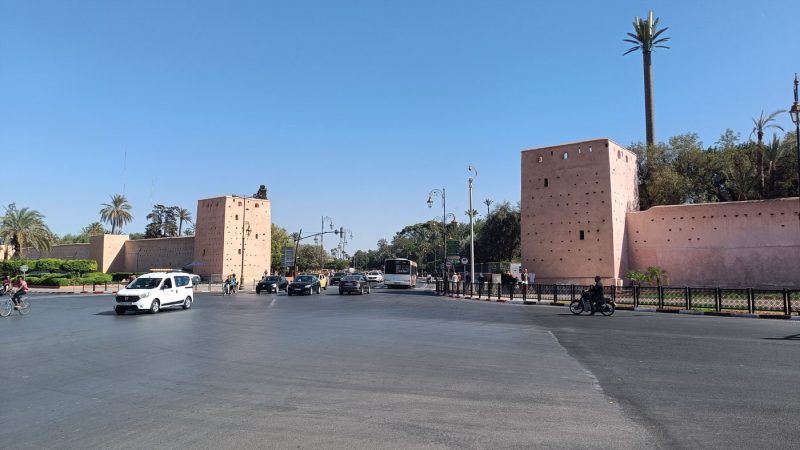The walls of Marrakech