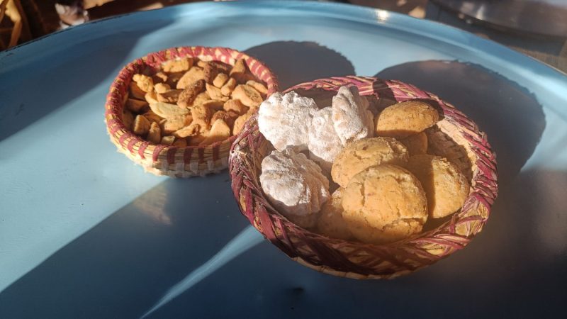 Snacks at Ait Benhaddou, Morocco