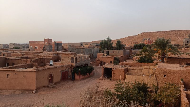 Houses in Ait Benhaddou, Morocco