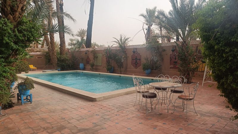 Hotel pool in Zagora