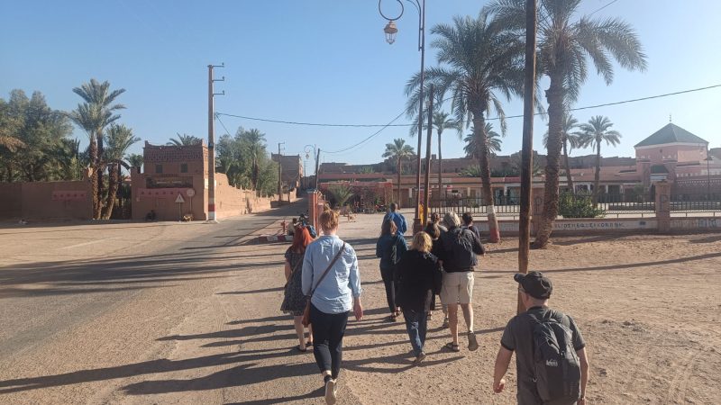 Walking around Tamegroute, Morocco