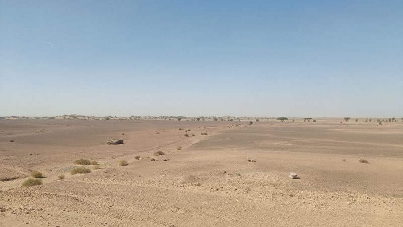 The Sahara near M'Hamid, Morocco