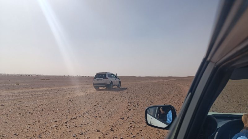 Driving across the Sahara