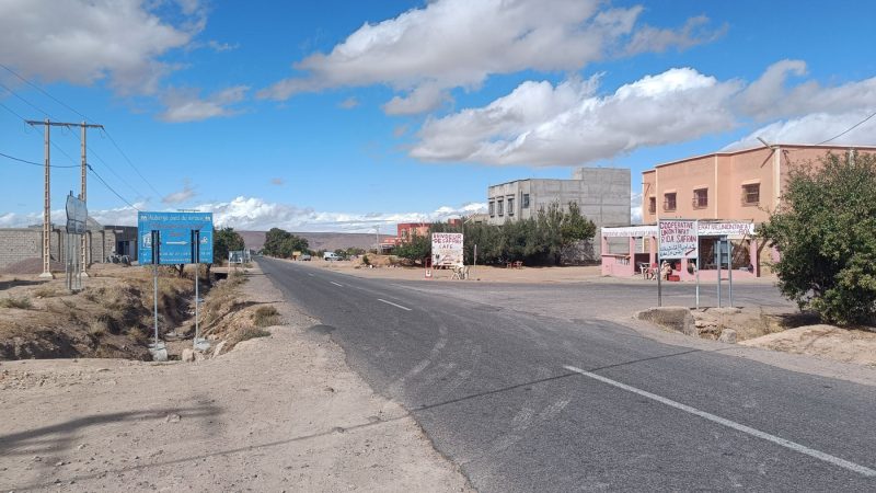 A small town in southern Morocco