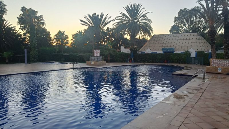 Hotel pool in Agadir