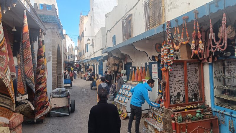 Walking around Essaouira